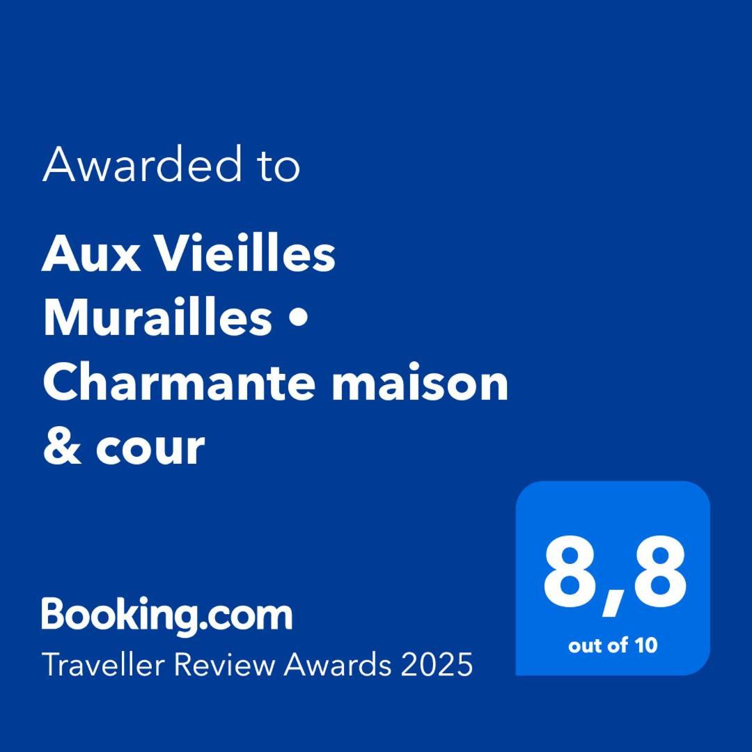 Aux Vieilles Murailles • Charmante Maison & Cour Morlaix Kültér fotó